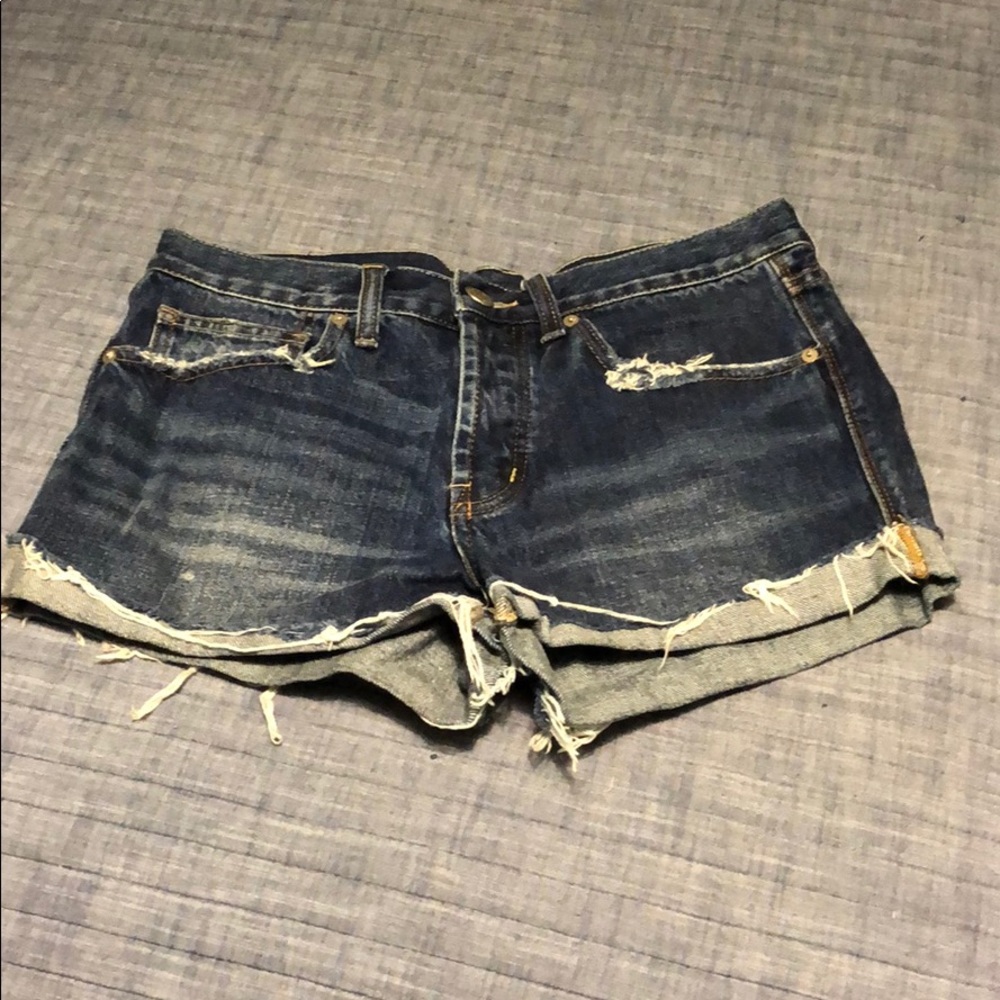 SOLD BDG button up shorts